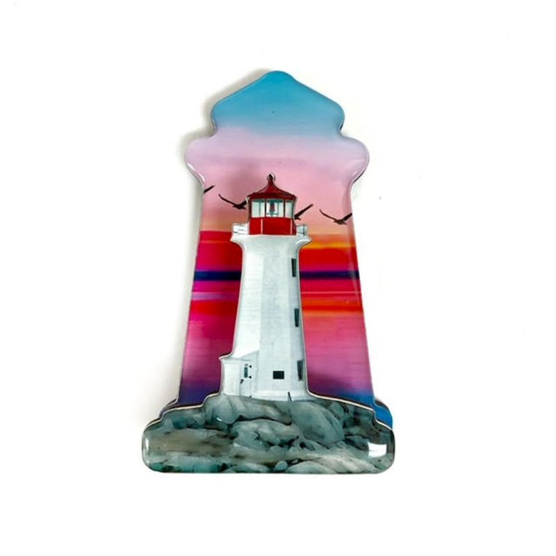 Phare avec pince Dalaigh Peggys Cove