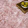 Tapis rose Martinette
