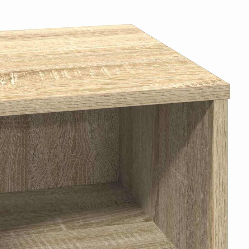 Bedside Cabinet With Drawer 2 Pcs 50 X 34.5 X 50 Cm, Sonoma Oak
