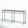 Rainville 74" Mango Solid Wood And Metal Sofa Console Table
