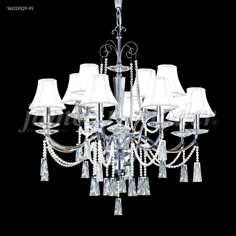 Pearl 12 - Light Chandelier, Chinese (K9)