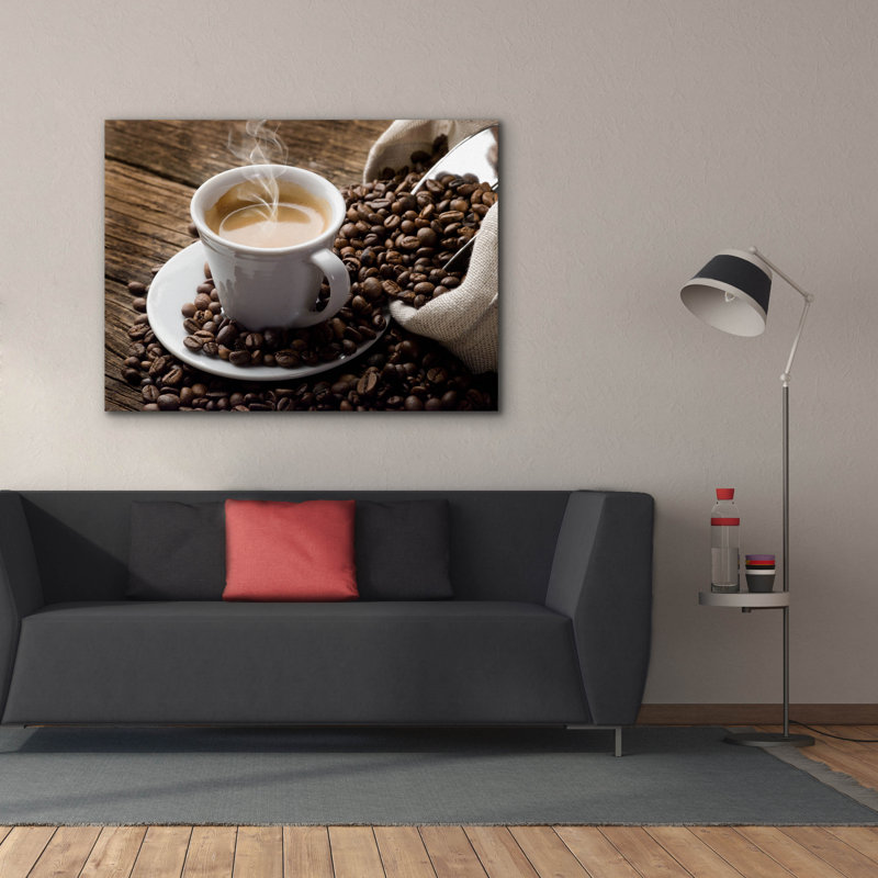 " Time For Coffee ", 40" H x 54" W x 1.5" D