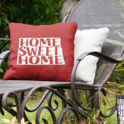 Coussin intérieur / extérieur Home Sweet