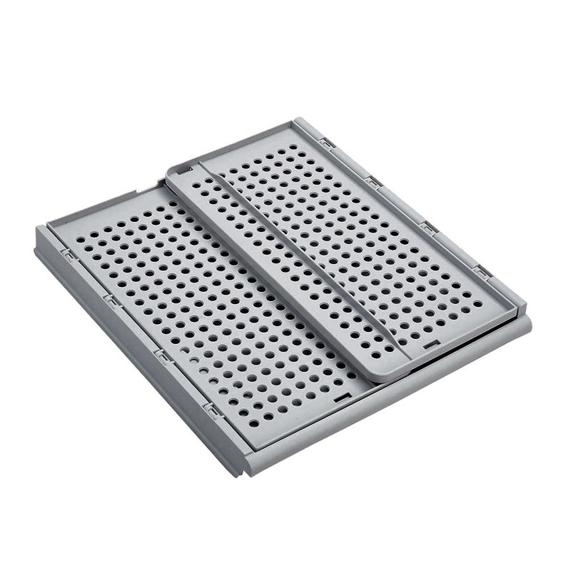 Rebrilliant Plastic Storage Tub & Tote, 25cm H x 43cm W x 38cm D, Gray