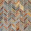 Carreau de mosaïque de mur et de sol en ardoise 1,2 po x 4,2 po