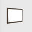 Miroir rectangulaire en bois de chêne gris 42 "x 32" Eviva Reflection-1750878158-1750878193