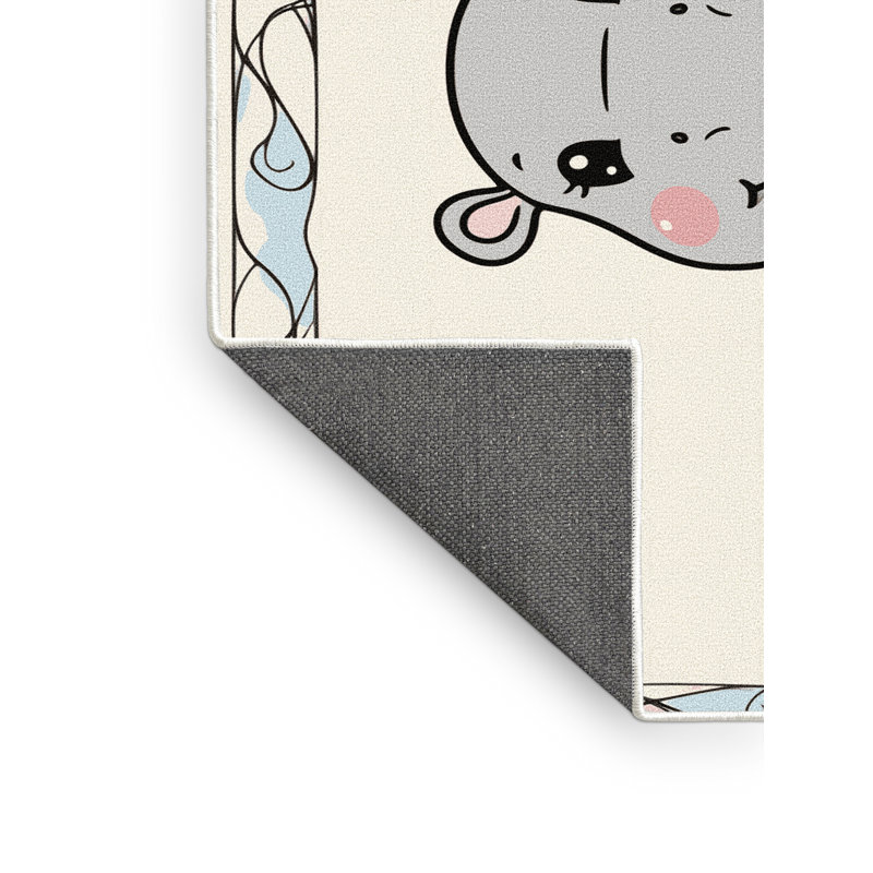 Tapis pour enfants East Urban Home, Rectangulaire 2 pi x 3 pi
