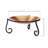 Kavah Copper Single Tier Birdbath