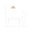 Omena 1 - Light Natural Dome Pendant