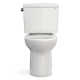 Drake® 1.6 GPF Elongated Two-Piece Toilet with Tornado Flush (Seat Not Included)