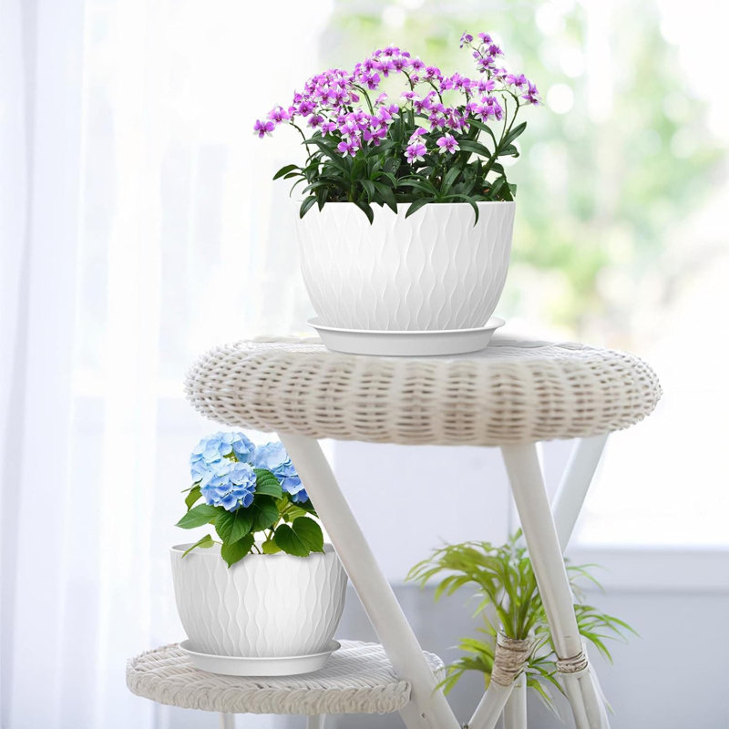 Pot Planter, White