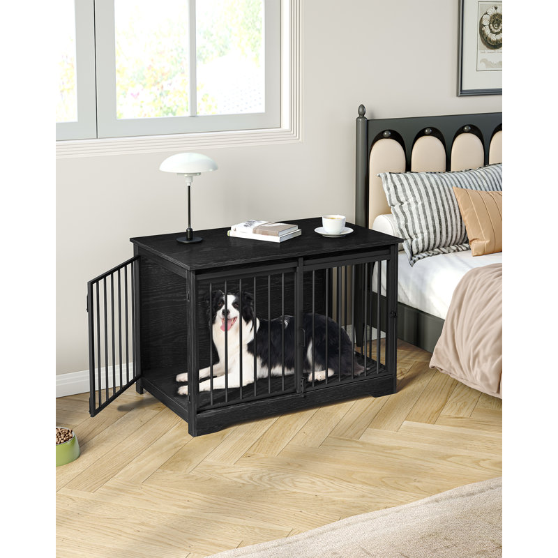Cage pour chien Dawyne, Noir, H 26,6 po x l 31,9 po x P 21,7 po