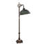 Fishscale Swing Arm Floor Lamp