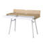 Bureau d'ordinateur moderne avec rangement moderne