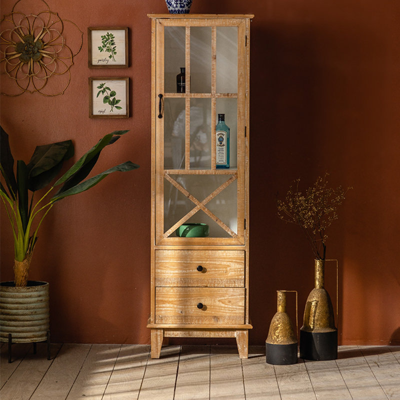 American Retro Creative Design Display Cabinet