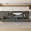 Canapé modulaire en L pour salon modulaire-122760384