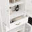 71.6'' H X 30'' W Bookcase With Louvered Doors And Drawer
