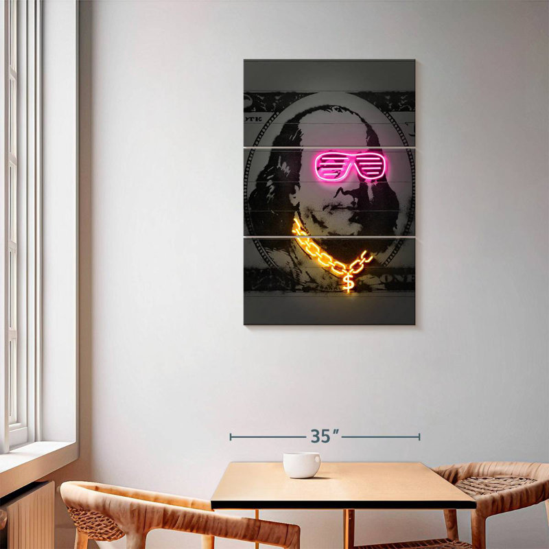 Kerner Franklin, 57" H x 36" W