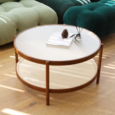 Glass Top Coffee Table
