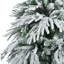 Arbre de Noël pré-éclairé enneigé-1863044841
