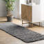 Tapis performance gris à poils longs Conye-1525244375