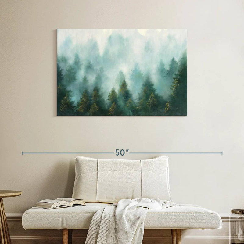 Alvord Misty Forest View, 26" H x 39" W