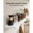 Floating Shelves Set Of 3 - Wall Mounted Shelves For Bathroom, Living Room, Bedroom, Or Kitchen - White Engineered Wood Shelves With Invisible Brackets - Durable & Easy To Install-1227100218