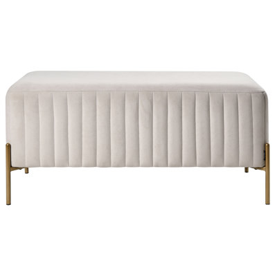 Benzant Velvet Upholstered Bench