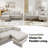 Inayat 84''Wide Reversible Sectional Sofa with Chaise-361666946