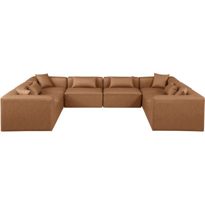 Ivion Upholstered U-Shaped Sectional Reversible