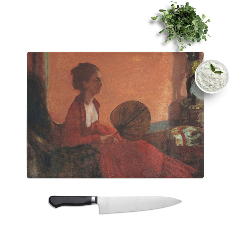 Madame Camus by Edgar Degas Chopping Board, 0.4cm H x 20cm W x 28.5cm L