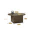Table basse moderne en bois de style minimaliste-2027272849