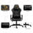 Inbox Zero Gaming Chair With Zodiac Star Sign Poker Crown Adjustable Reclining Ergonomic Swiveling PC & Racing Game Chair in Black