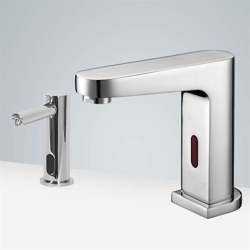 Robinet à finition chromée automatique Valence