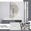 Ensembles de miroirs muraux plats en demi-cercle-1394369144-1394369151