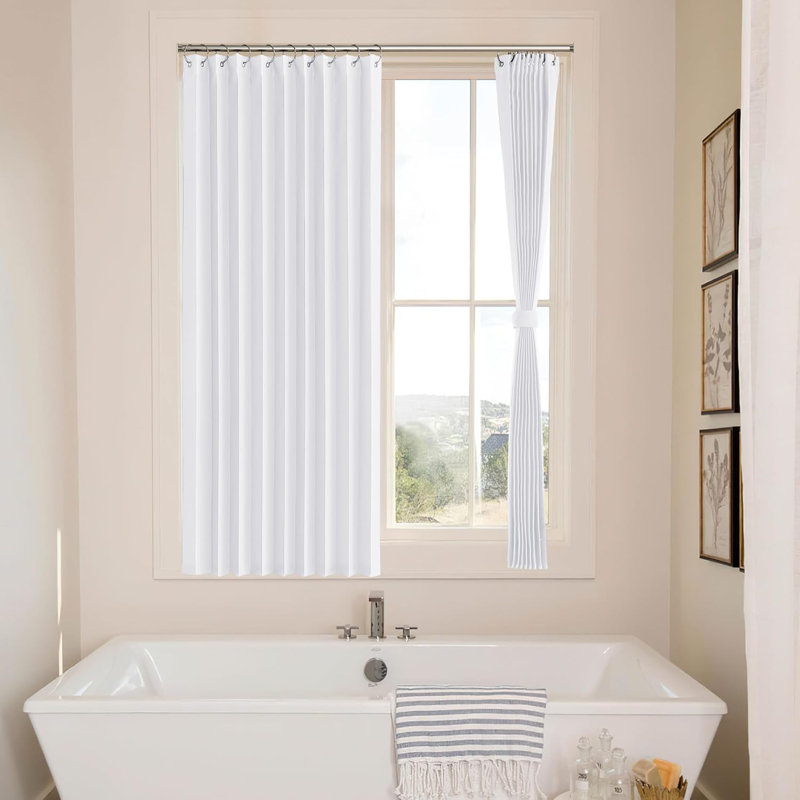 Blackout Room Divider Curtain for Bedroom, Curtain for Patio Sliding Door & Living Room Thermal Insulated Privacy Drapes, 1 Panel