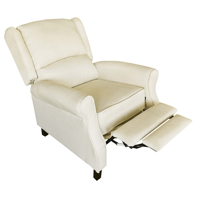Fauteuil inclinable Connie, Coton jaune