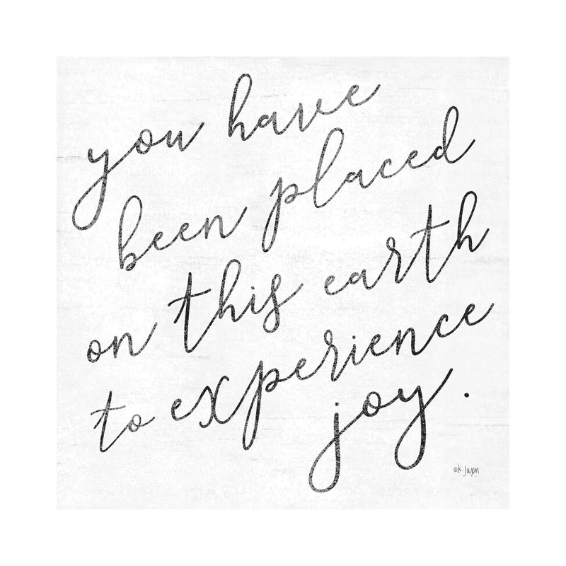 Placed On This Earth by Jaxn Blvd. - Wrapped Canvas Gallery-Wrapped Canvas Giclée, 66.04 cm H x 66.04 cm W