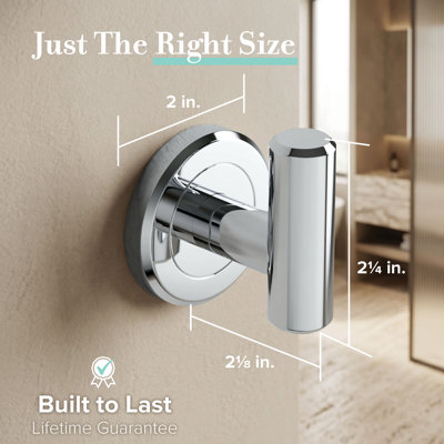 Latitude II Wall Mounted Robe/Towel Hook