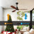 52" Nicola 3 - Blade LED Propeller Ceiling Fan with Remote Control and Light Kit Included-1950426040