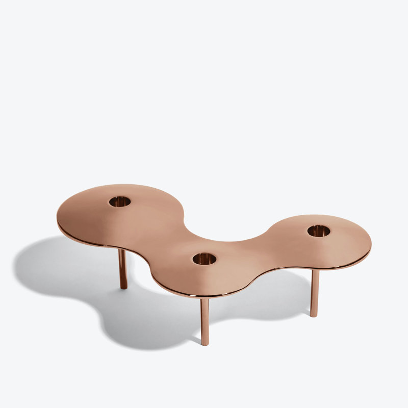 Cell Candle Holder, Rose Gold, Rose Gold Stainless Steel