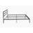 Metal Bed Frame with Headboard-1827219706