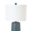 Marlin - Ensemble de 2 lampes de table en céramique 30 po - Finition bleue-1125516524