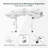 Nibbi Adjustable L-Shaped Metal Base Writing Desk-1039820202