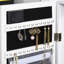 Armoire à bijoux murale avec miroir
