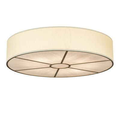 Cilindro Fabric Flush Mount