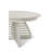 Breeze 60 " Extendable Pine Oval Solid Wood Top with Solid Wood Base Dining Table