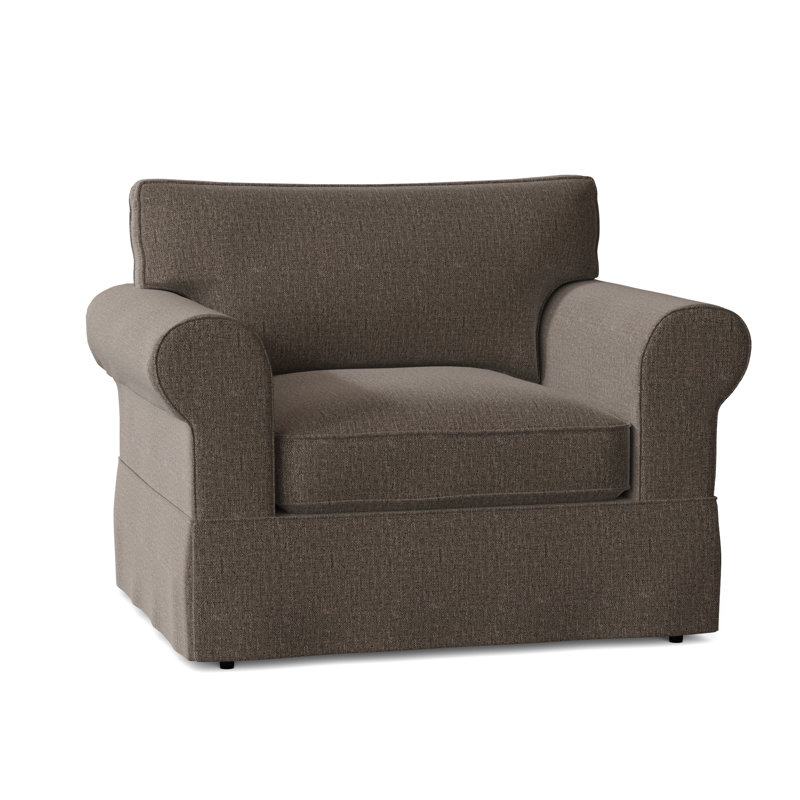 Fauteuil à housse large Kingsbridge, Graphite Sugarshack