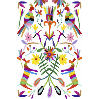 Modern Otomi I - Wrapped Canvas Print