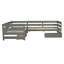 Lit plateforme en L avec trois tiroirs de rangement-856850174